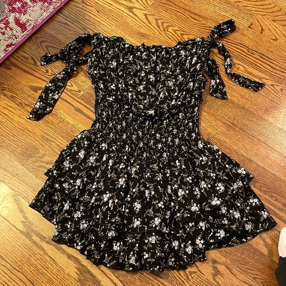 Forever 21 printed romper size medium